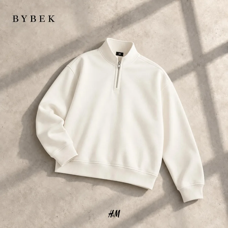 H&M Quarter-Zip Sweatshirt
