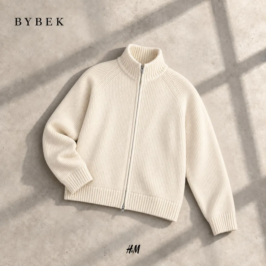 H&M Zip Knit Cardigan