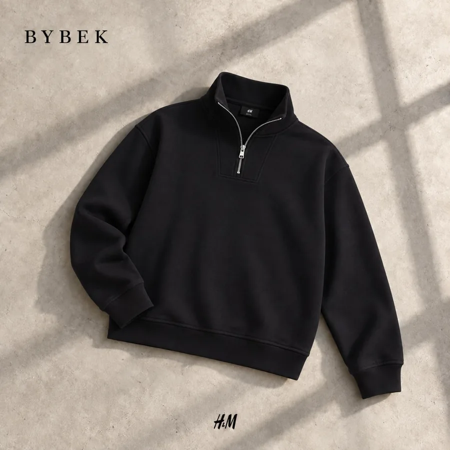 H&M Quarter-Zip Sweatshirt