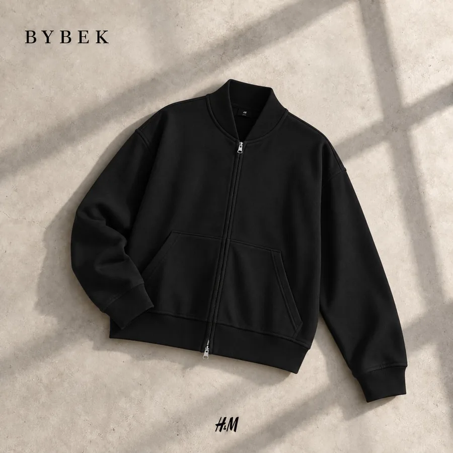 H&M Zip Bomber Sweatshirt